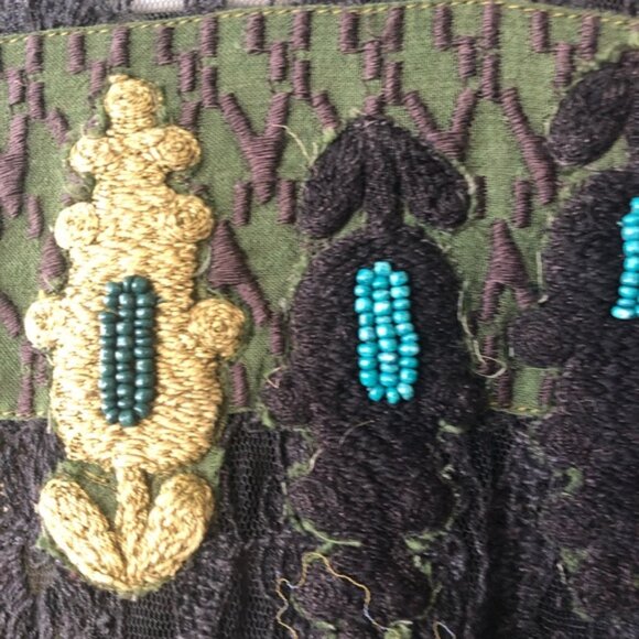 ☀Free People Penny Georgette Babylon Dress, size M - Picture 8 of 12